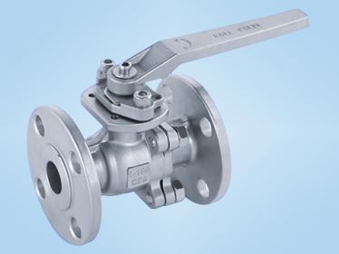 2PC美標低平臺法蘭連接球閥鑄件